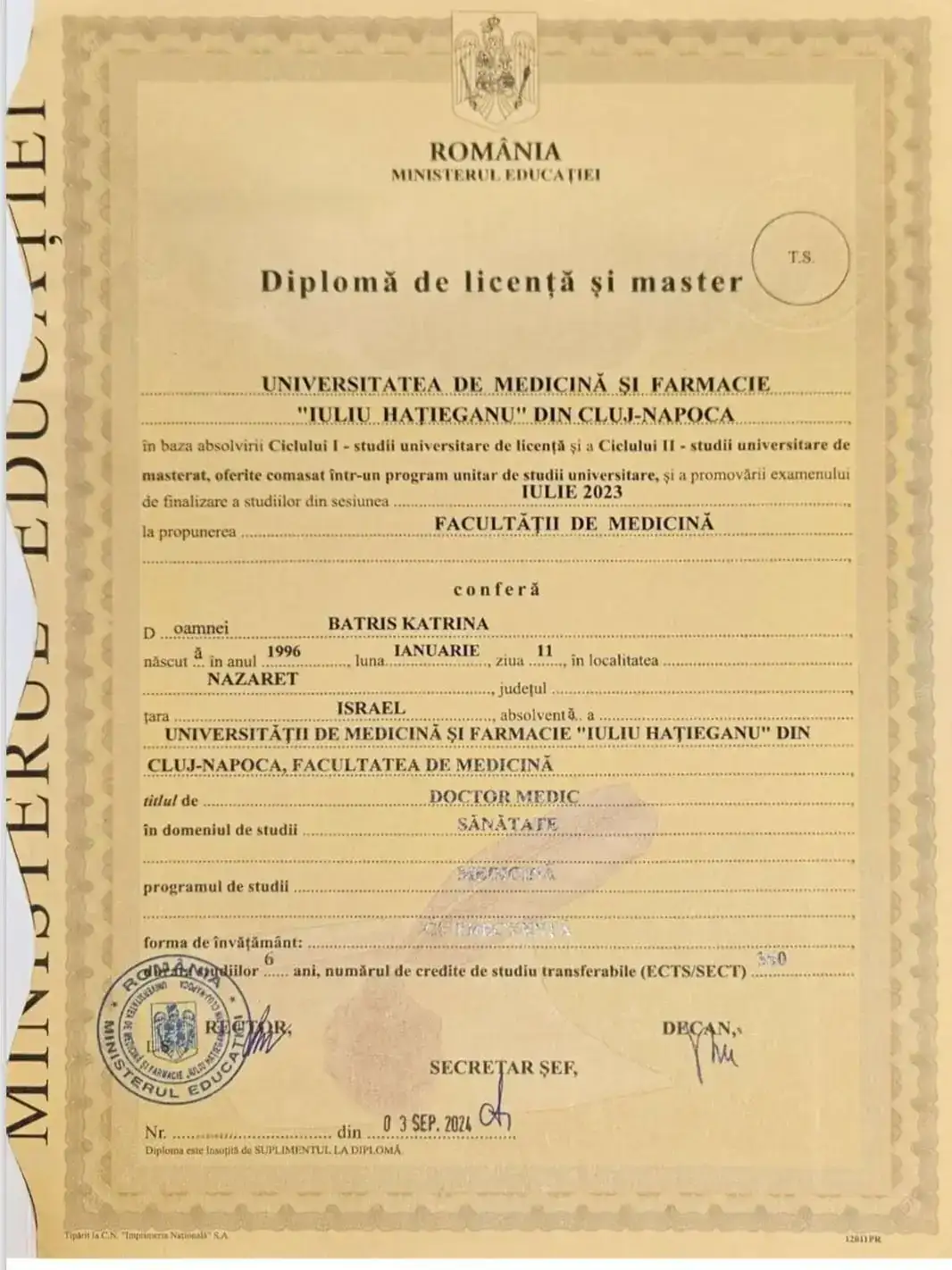 Doctor Diploma